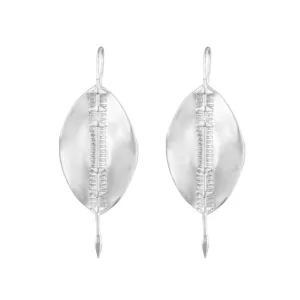 Bulawayo Sterling Silver Shield Earrings