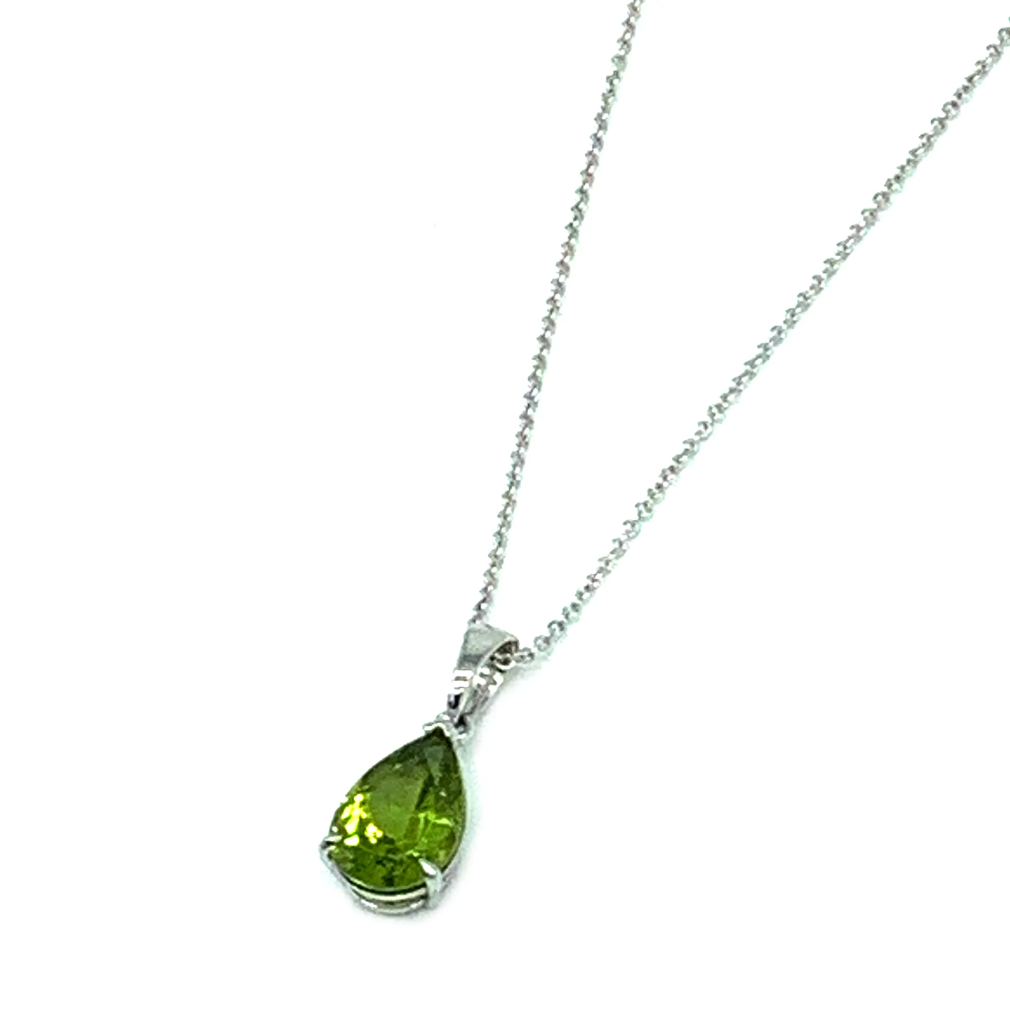 CA Lianne Peridot Birthstone Pendant Necklace