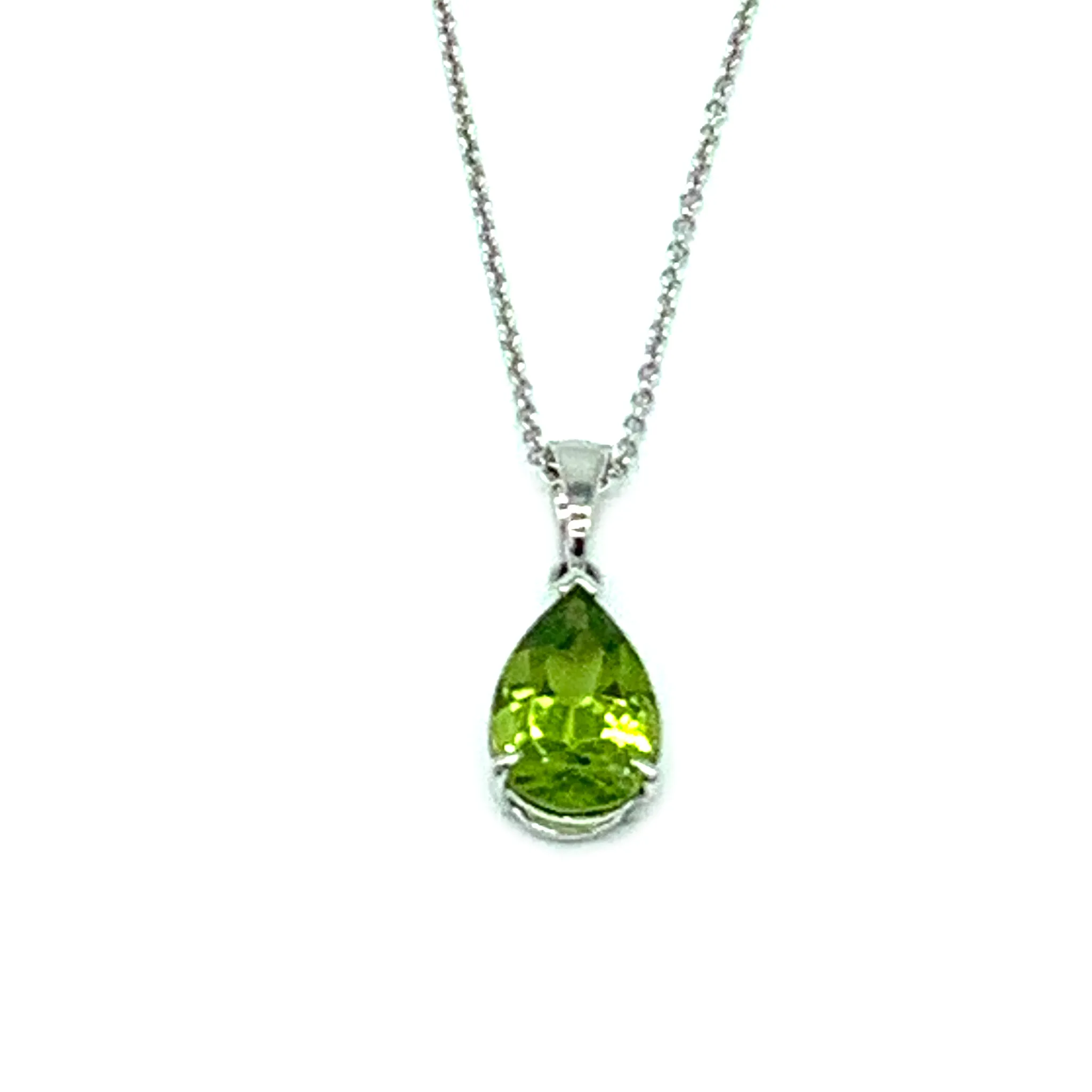 CA Lianne Peridot Birthstone Pendant Necklace
