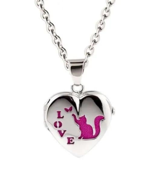 Cat Locket Urn