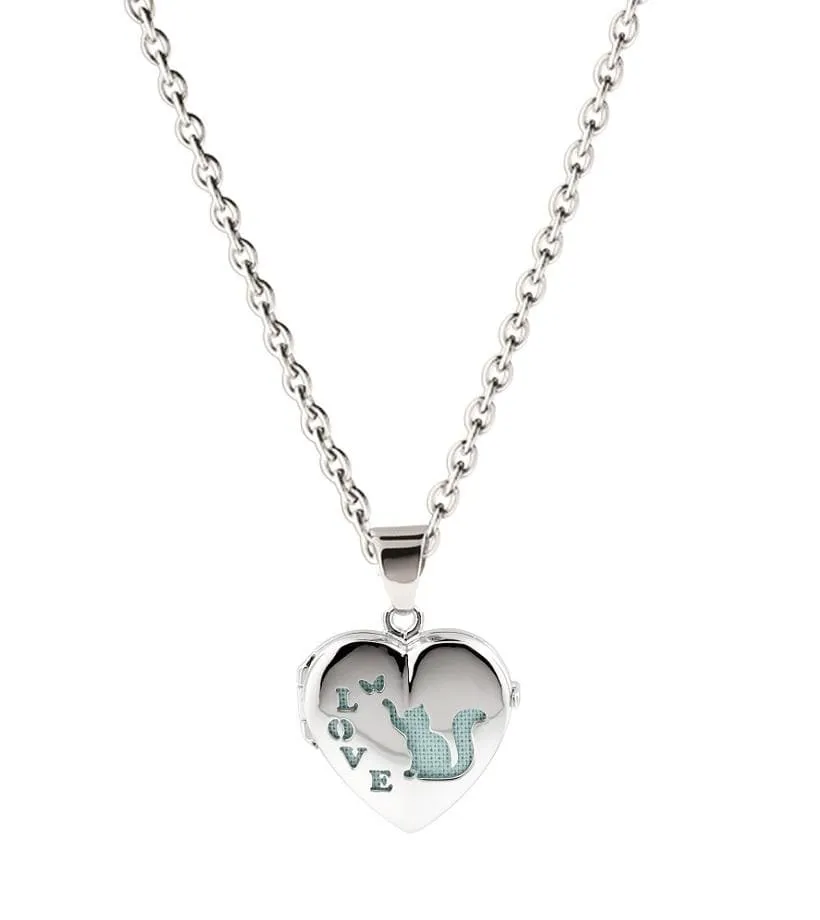 Cat Locket Urn