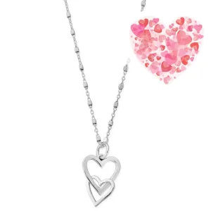 ChloBo Interlocking Love Heart Necklace