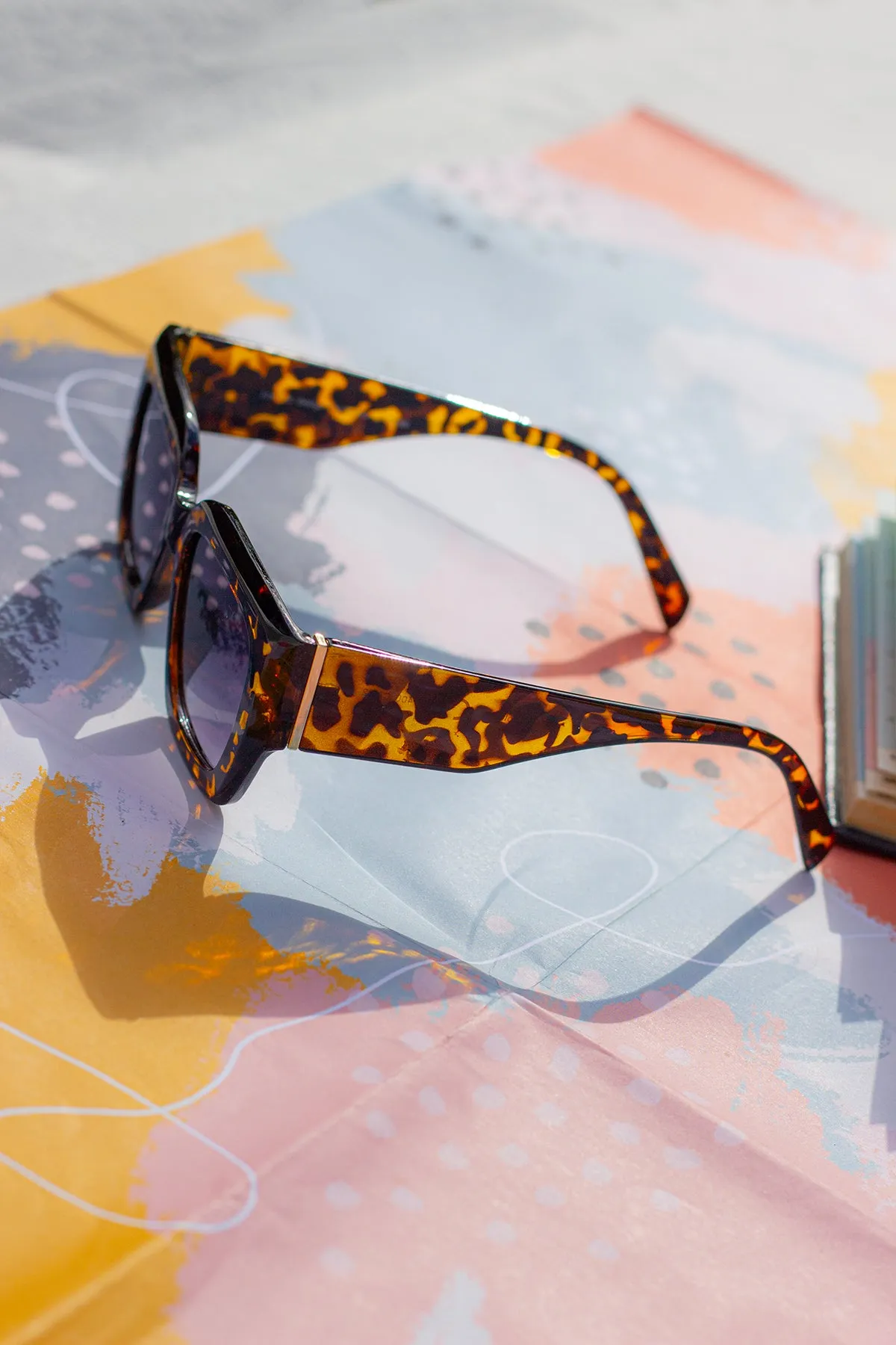 Chunky Angled Square Sunglasses