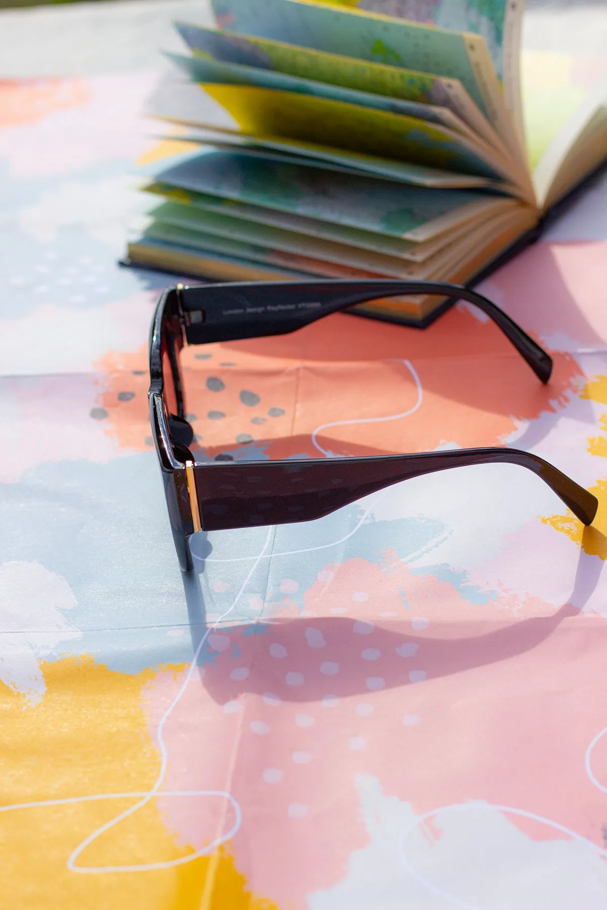 Chunky Angled Square Sunglasses