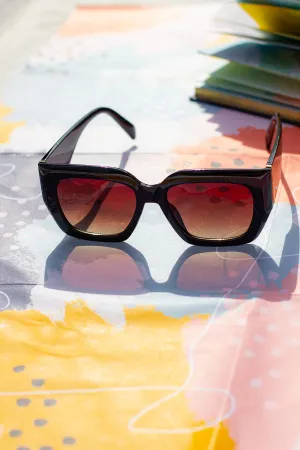 Chunky Angled Square Sunglasses