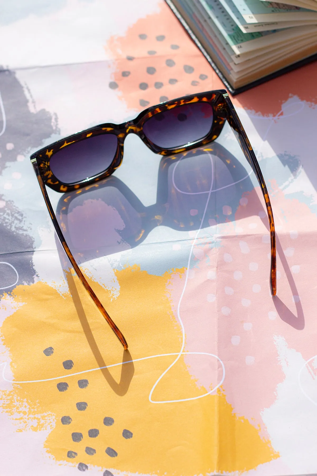 Chunky Angled Square Sunglasses