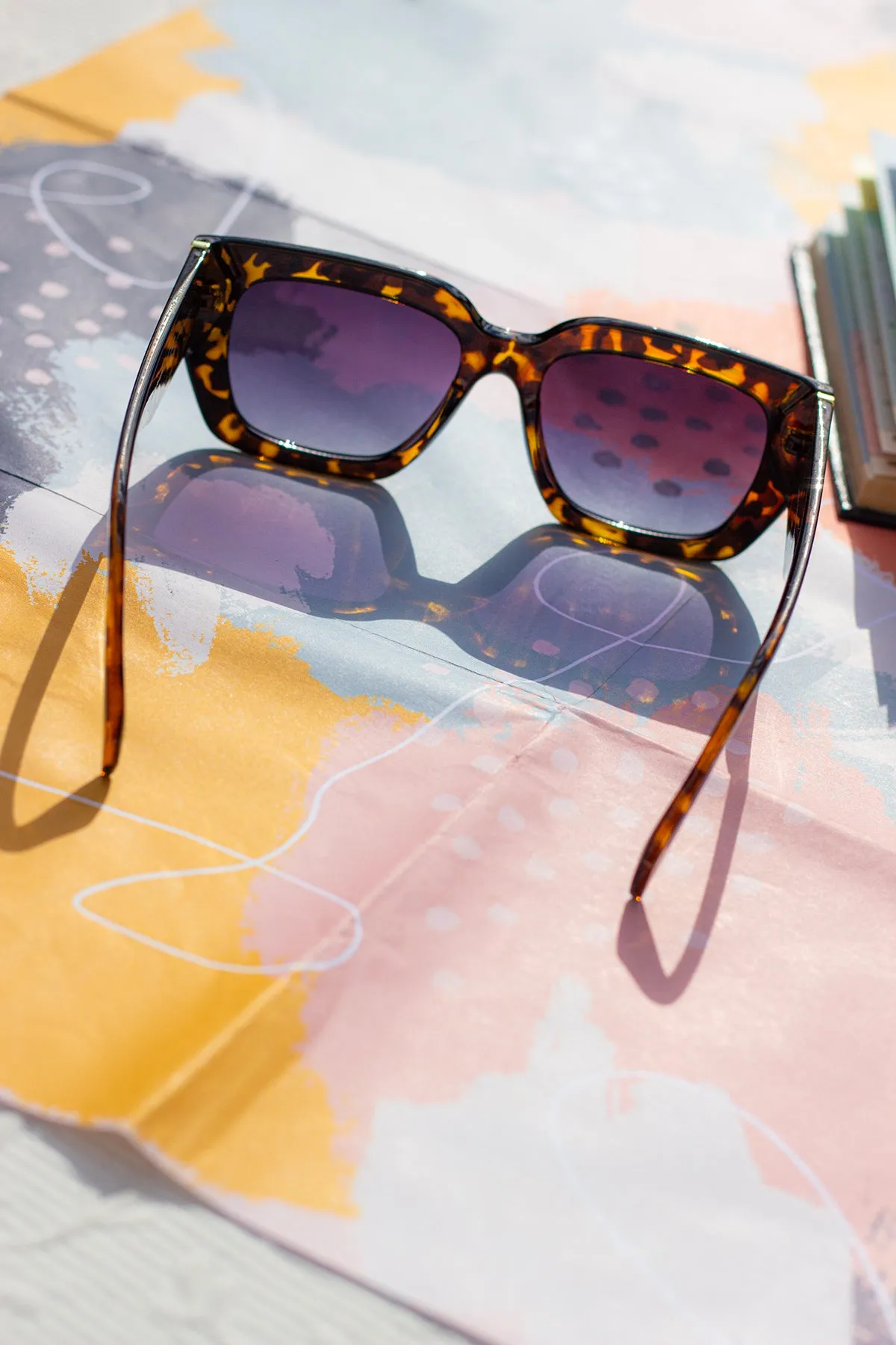 Chunky Angled Square Sunglasses