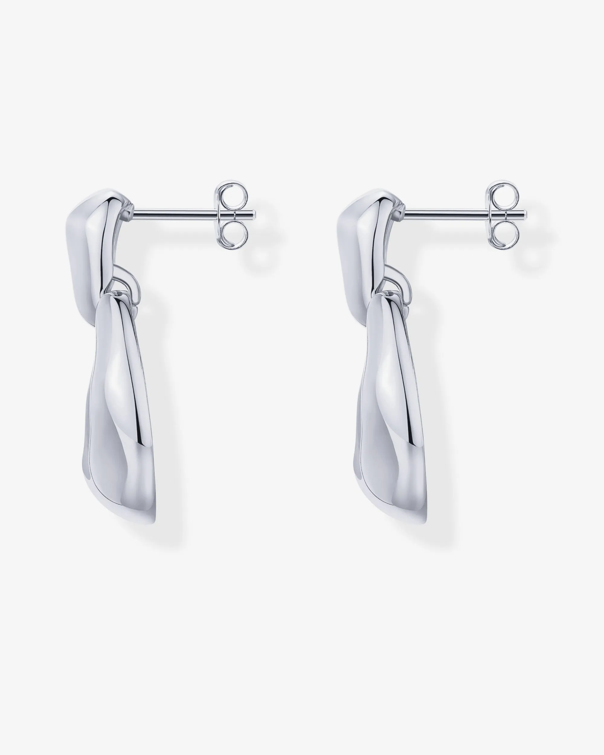 Chunky Dangle Door Knocker Earrings
