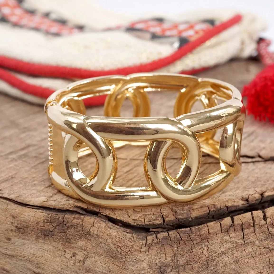Chunky Gold Bracelet