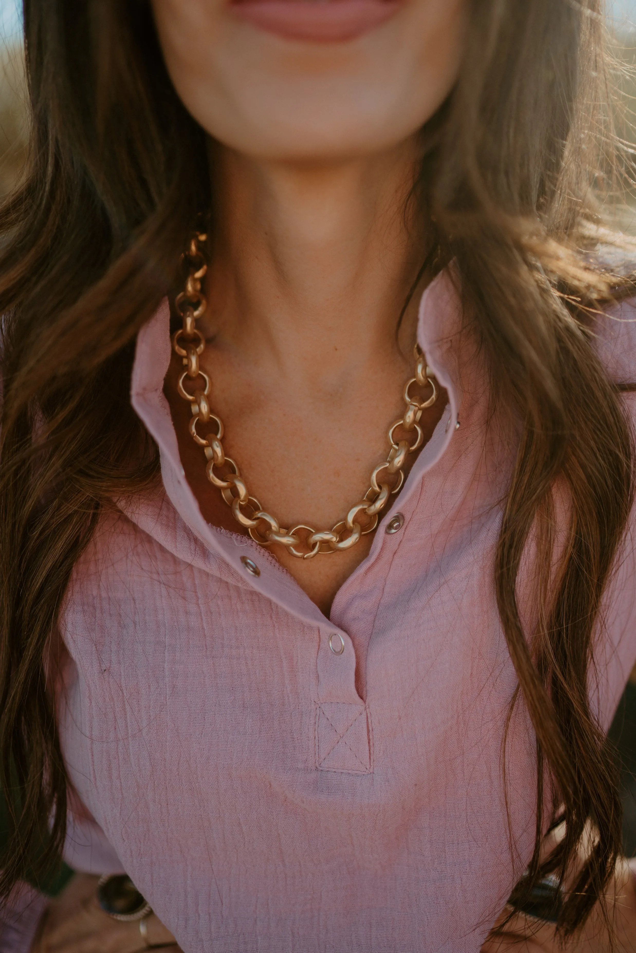 Chunky Gold Necklace #3