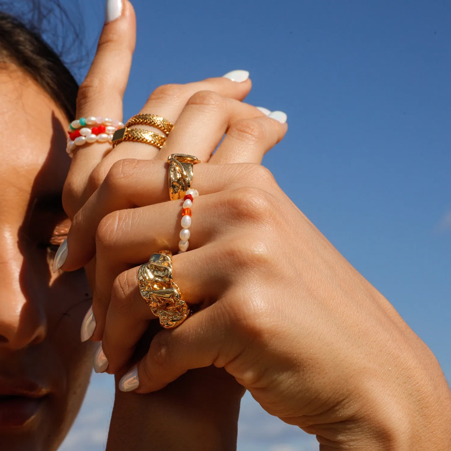 Chunky Gold Ring