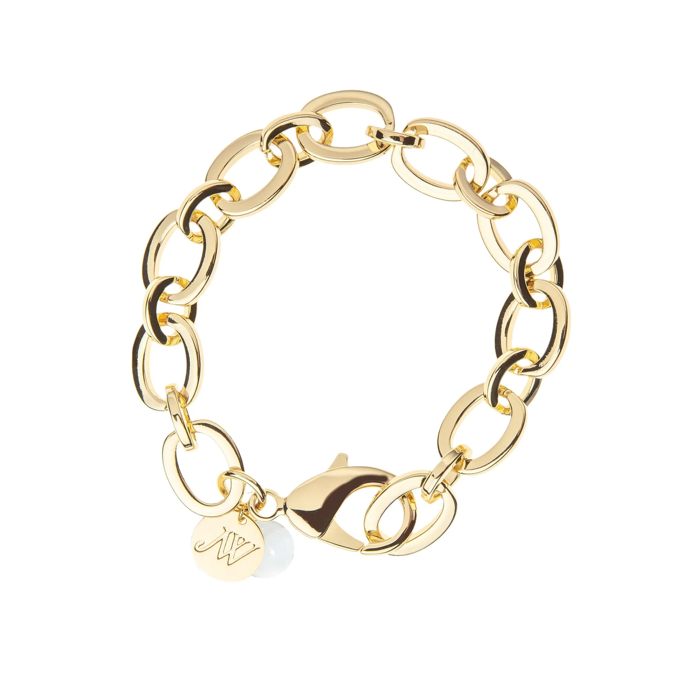 Chunky Link Chain Bracelet Gold
