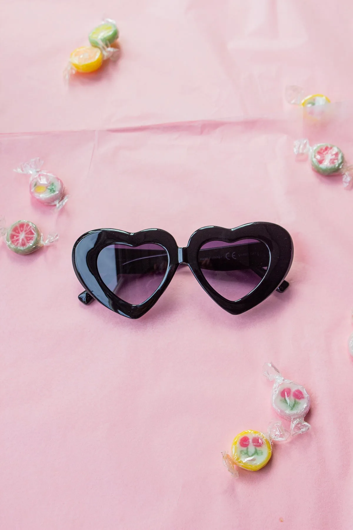 Chunky Oversized Heart Sunglasses