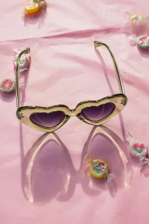 Chunky Oversized Heart Sunglasses