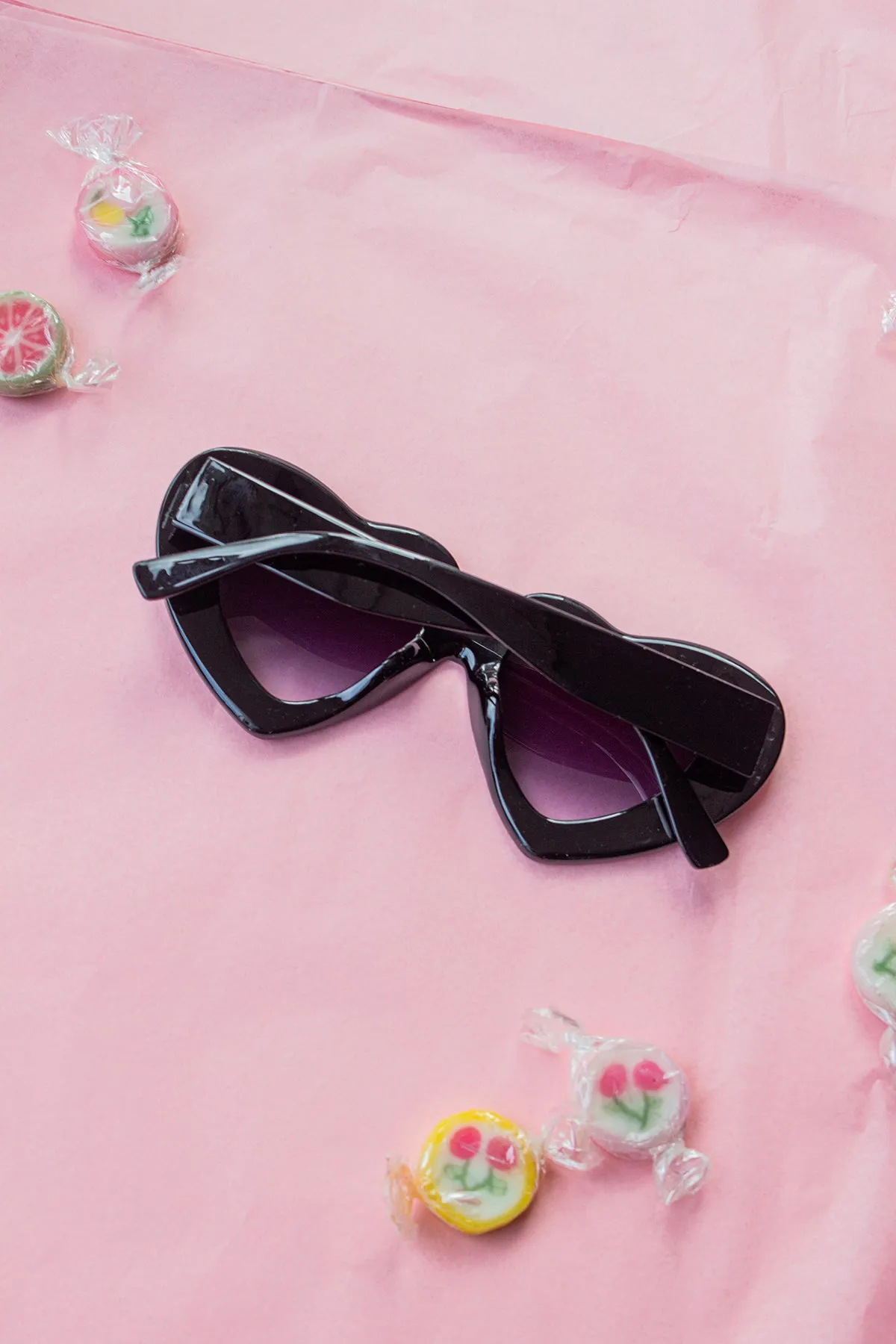 Chunky Oversized Heart Sunglasses