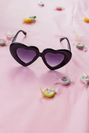 Chunky Oversized Heart Sunglasses