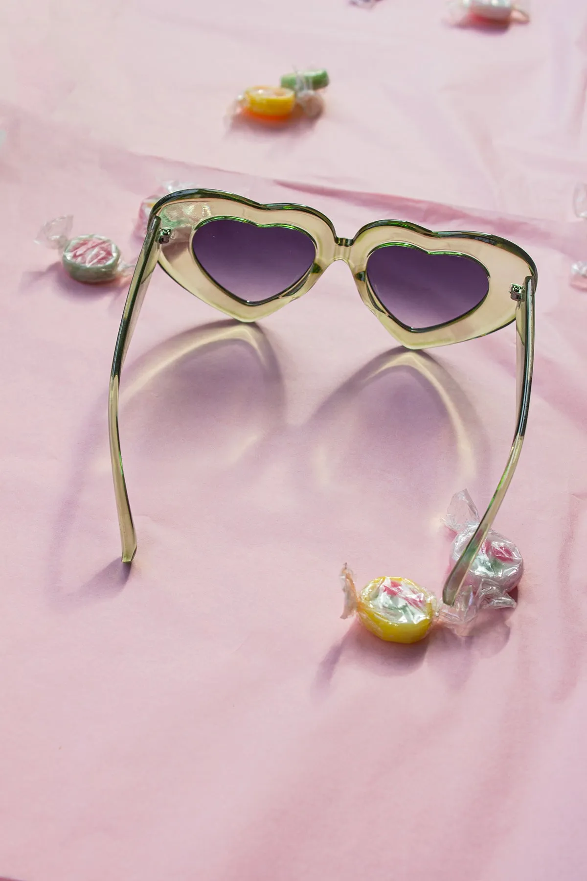 Chunky Oversized Heart Sunglasses