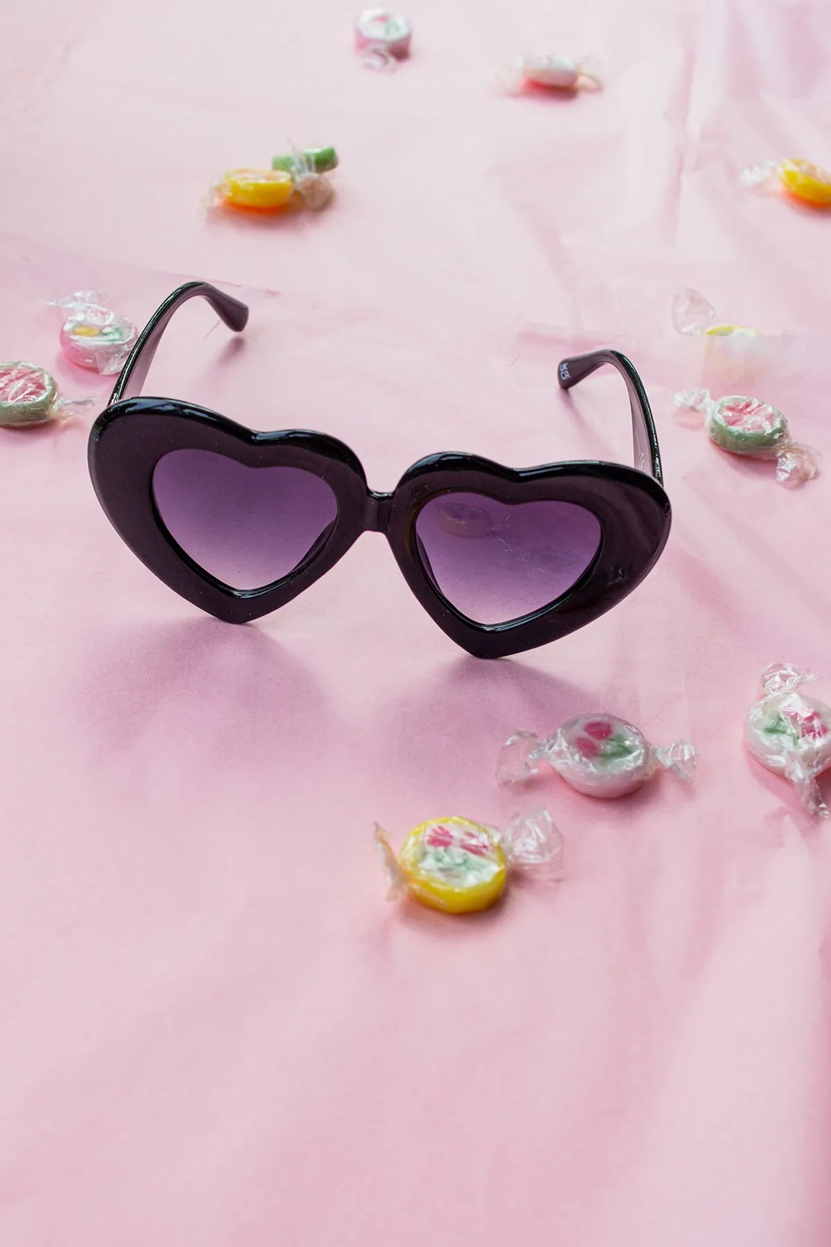 Chunky Oversized Heart Sunglasses
