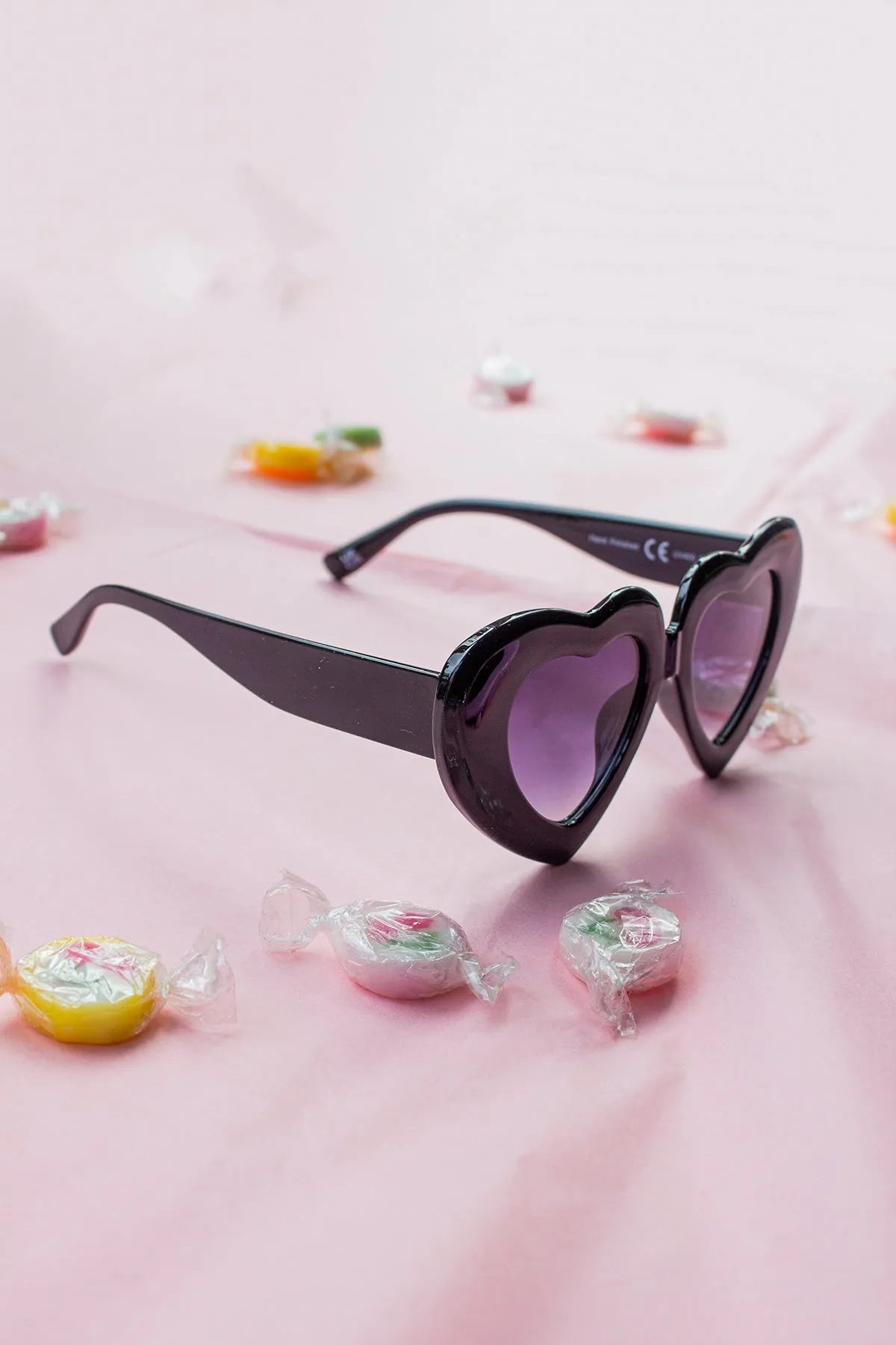Chunky Oversized Heart Sunglasses