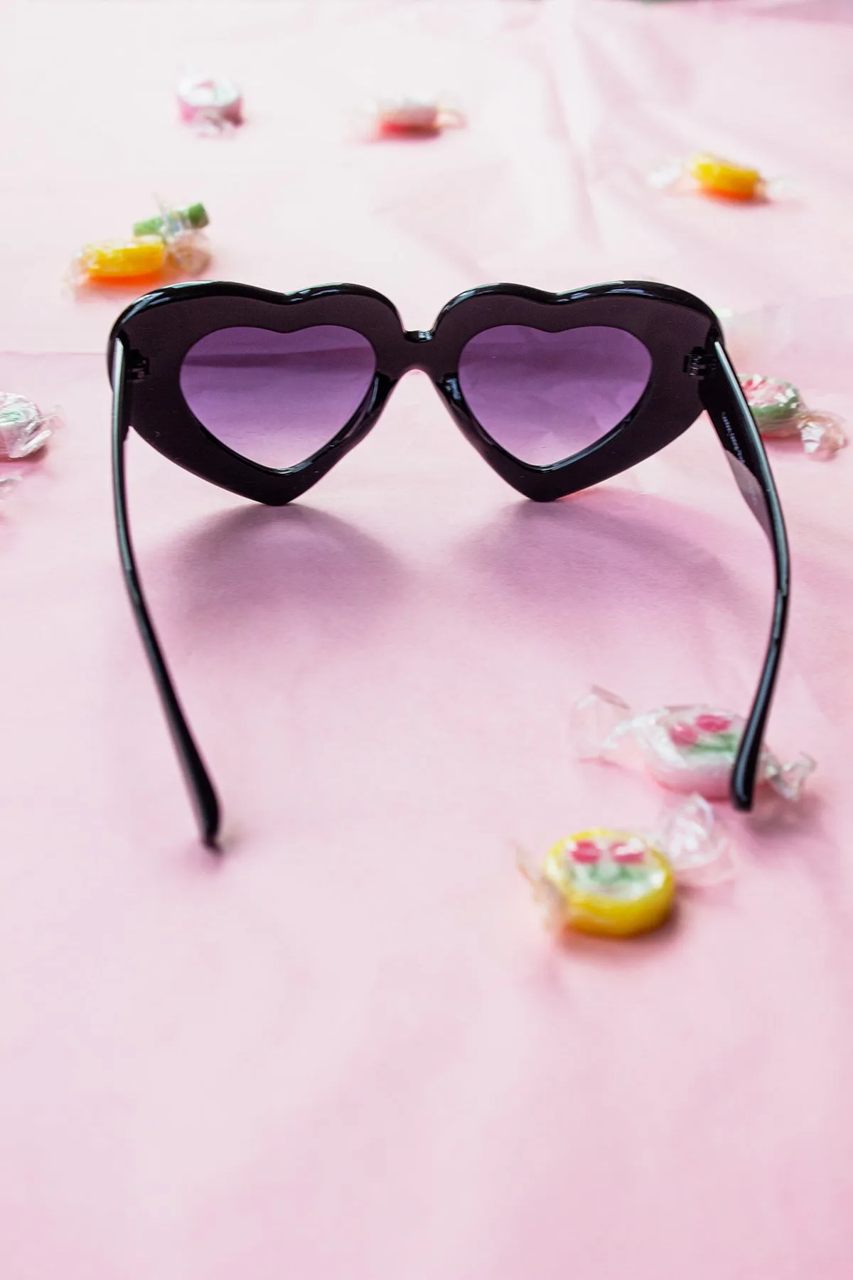 Chunky Oversized Heart Sunglasses