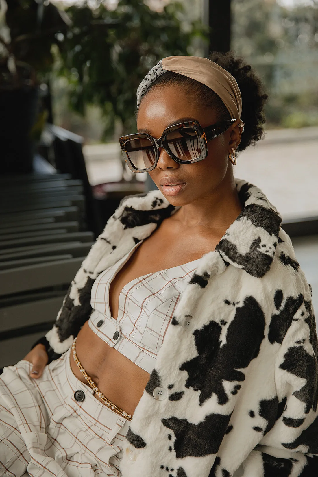 Chunky Oversized Statement Butterfly Sunglasses