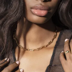 Chunky Paperclip Necklace