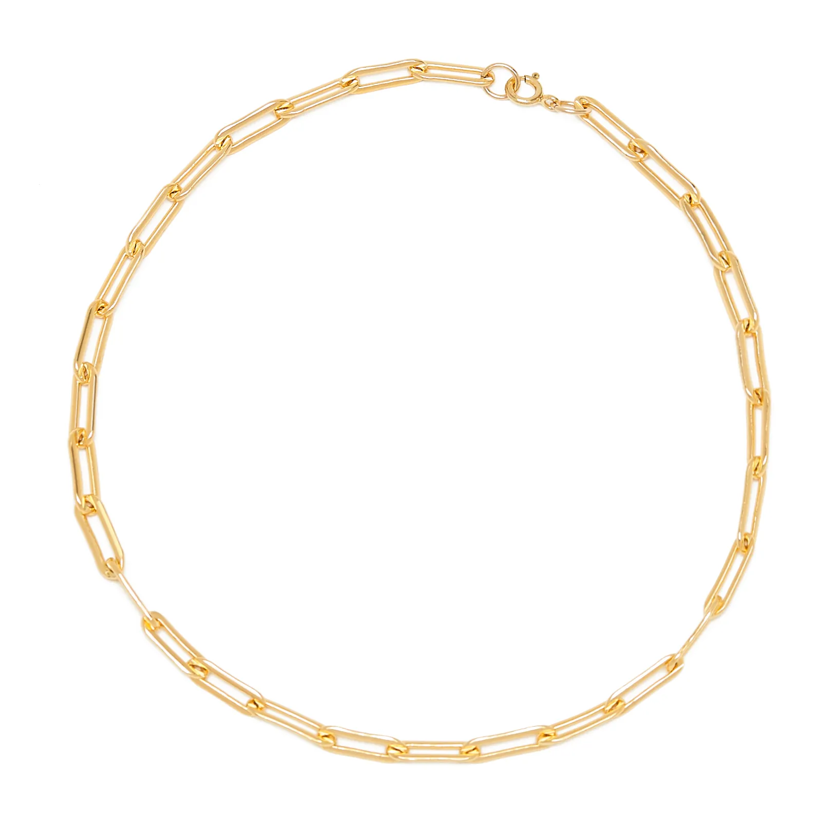 Chunky Paperclip Necklace