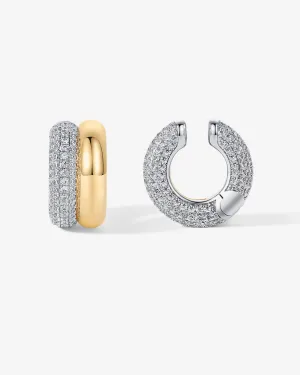 Chunky Pave Ear Cuffs