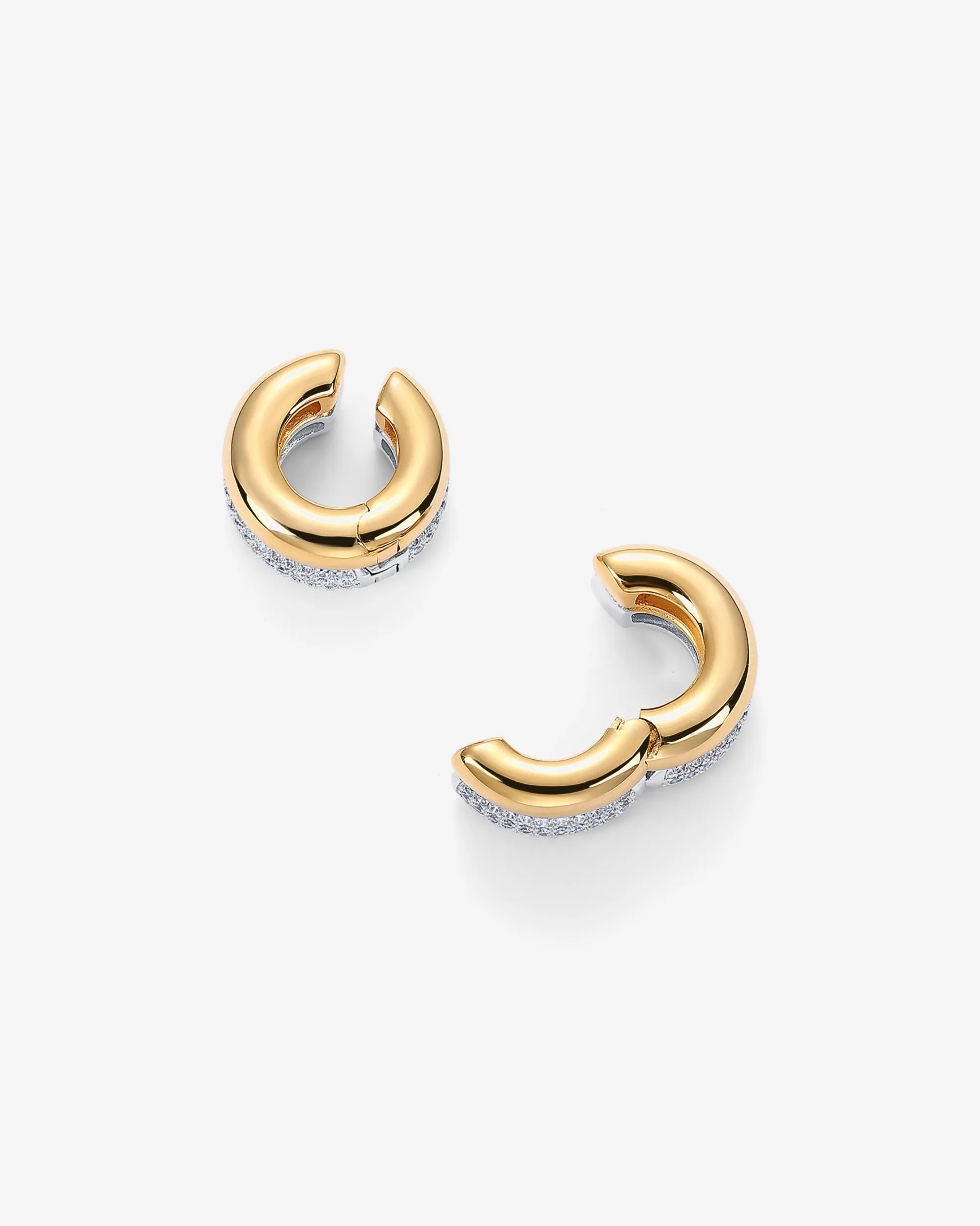 Chunky Pave Ear Cuffs