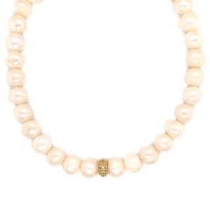 Chunky Pearl Beaded Choker