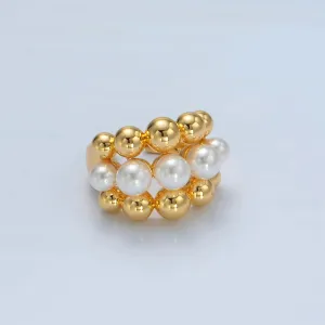 Chunky Pearl Ring