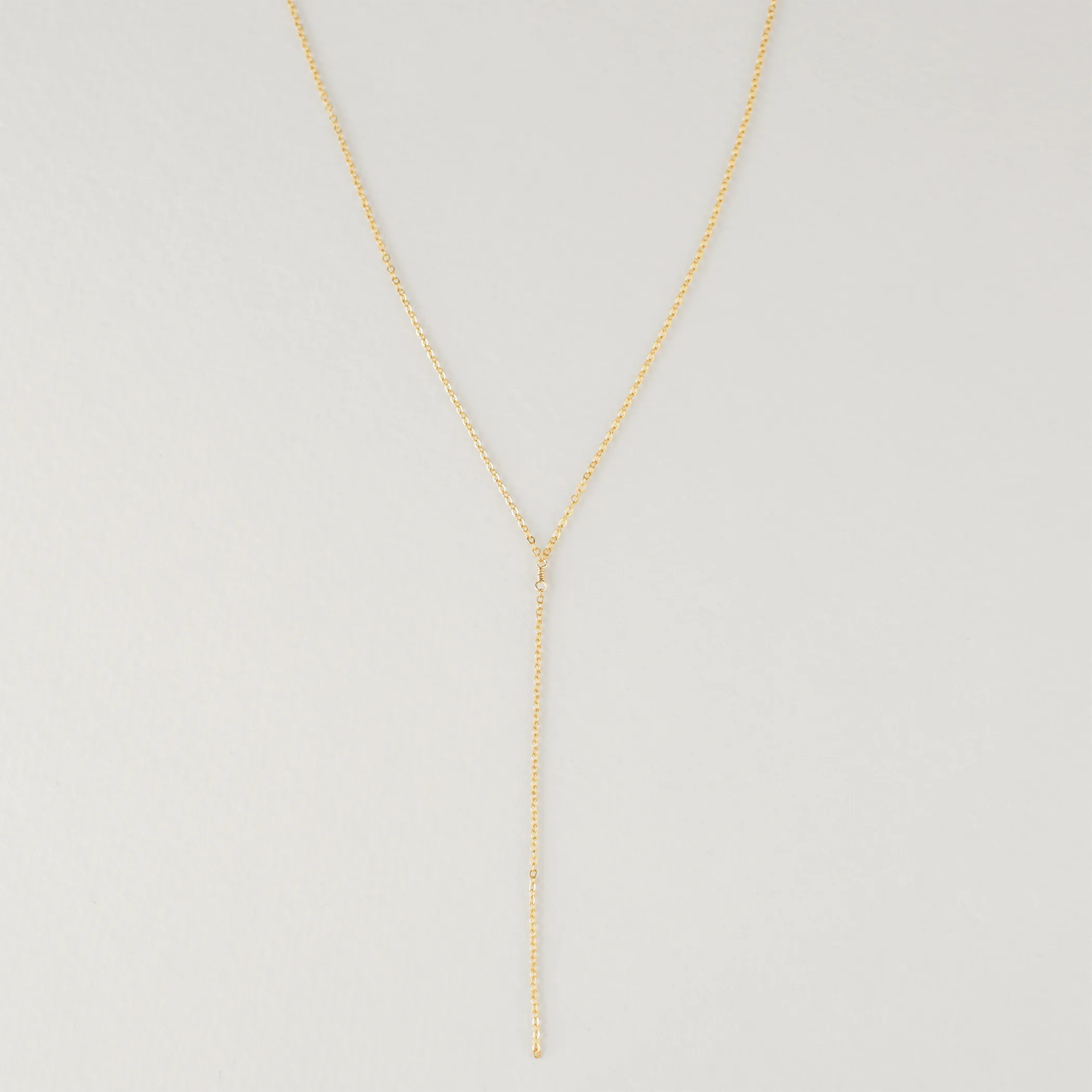 Clara Lariat Necklace