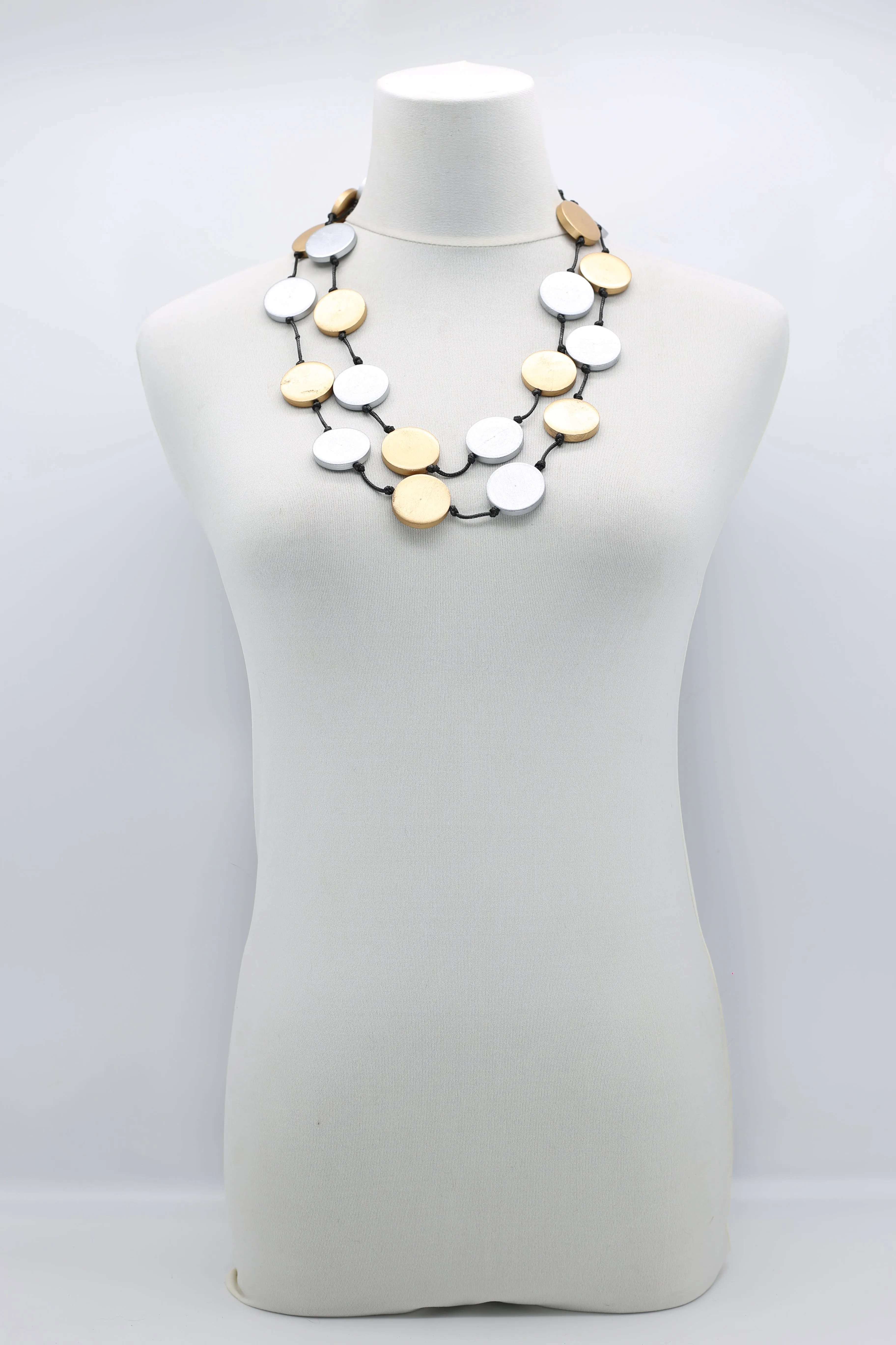 Coin Necklaces - Duo - Large