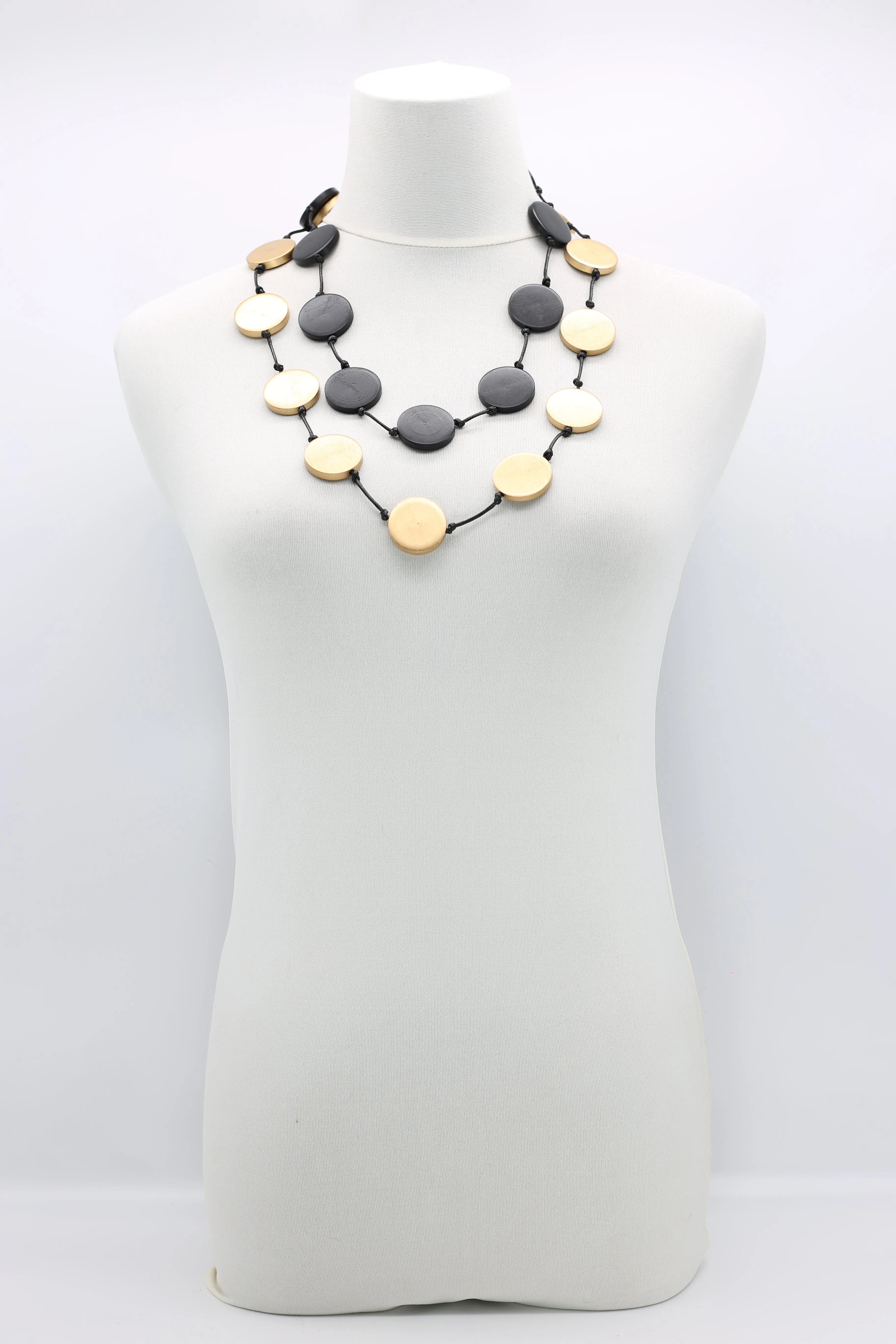 Coin Necklaces - Duo - Large