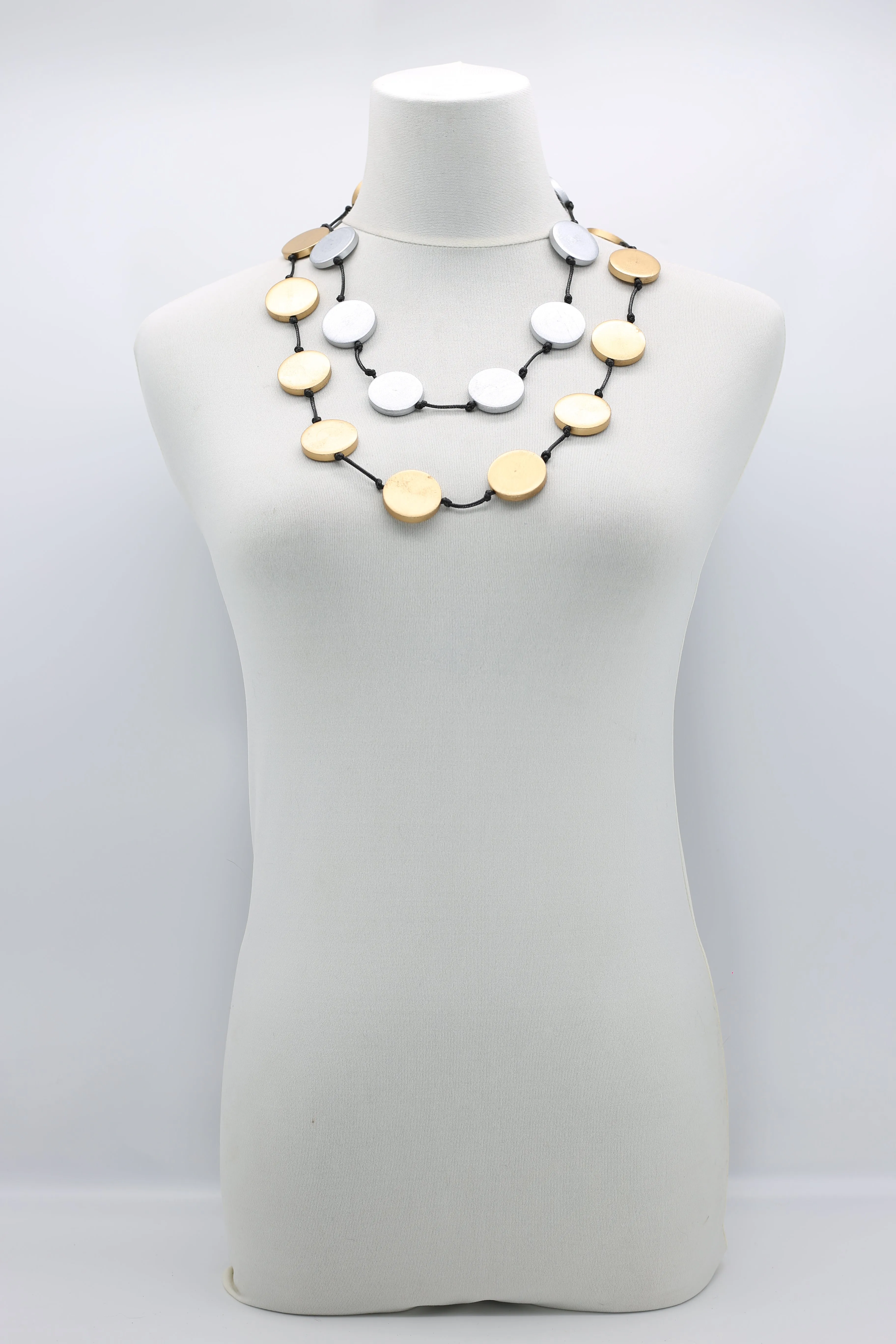 Coin Necklaces - Duo - Large