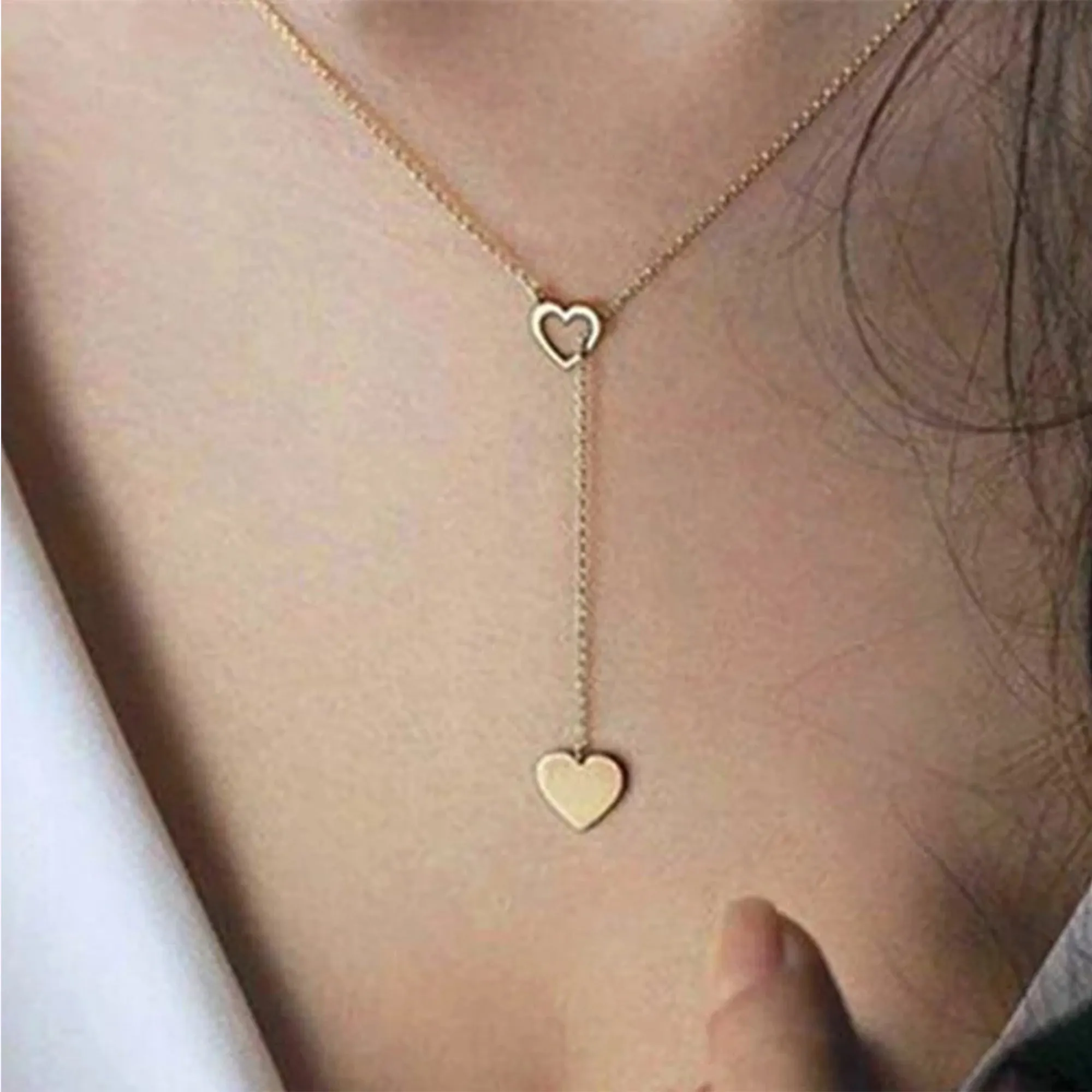 Combo Of 2 Y-Shaped Heart and Thunder Storms Pendant