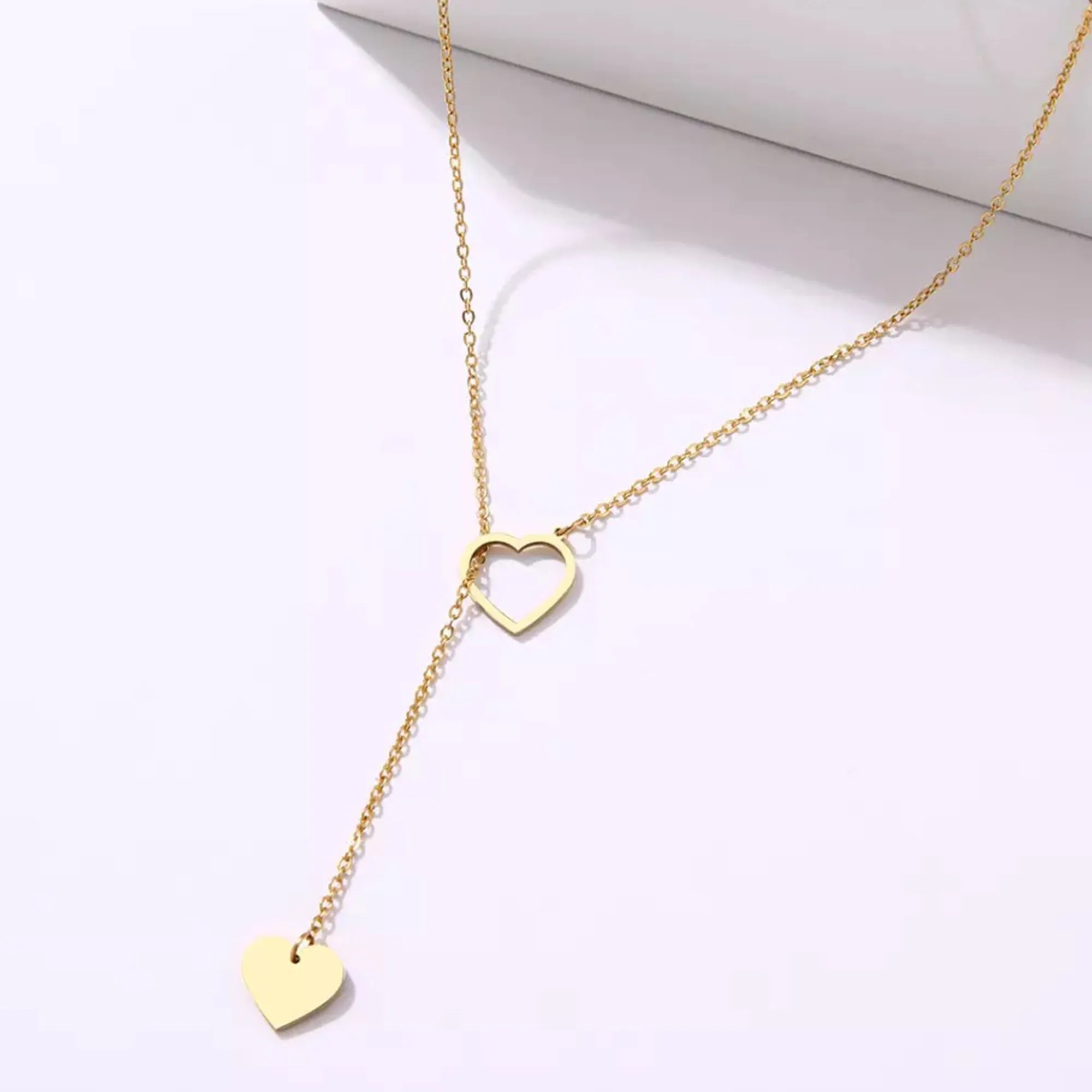 Combo Of 2 Y-Shaped Heart and Thunder Storms Pendant