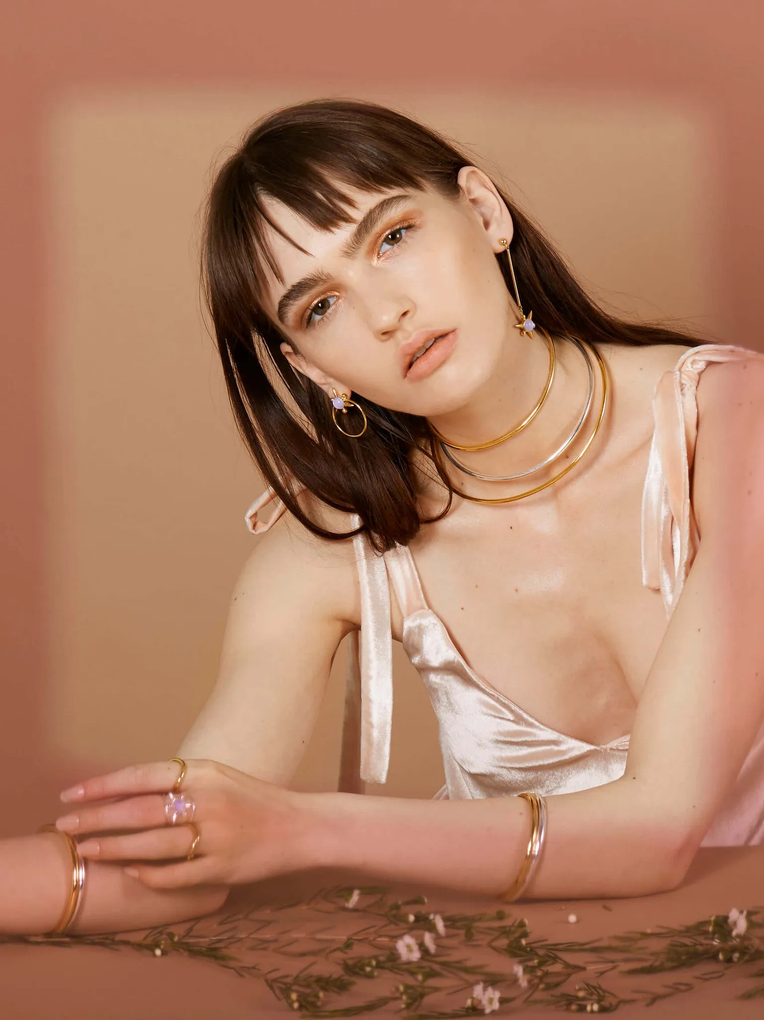 Core Collar in Silver