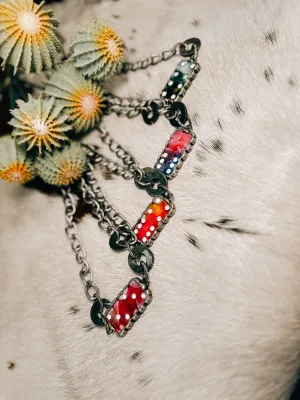 Cosmic Domino Necklace