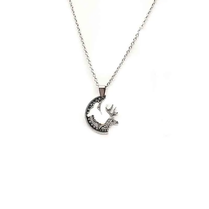 Couple Necklaces 2 pcs