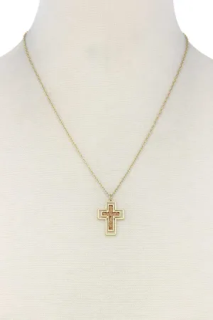Cross Charm Necklace