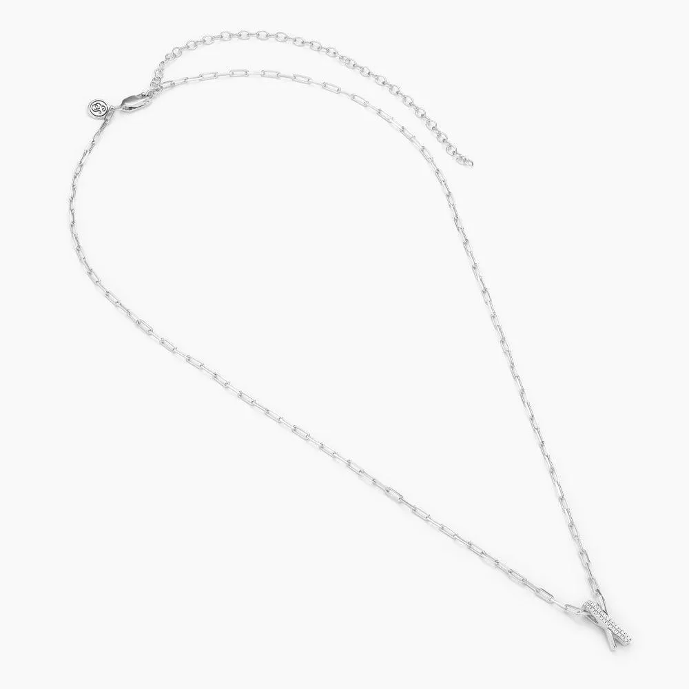 Cross My Heart Pendant Necklace