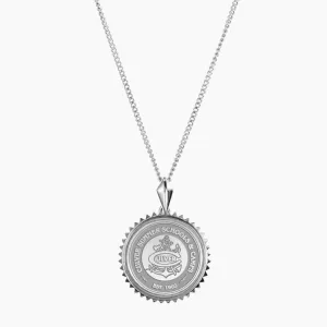 CSSC Seal Sunburst Necklace - Sterling Silver
