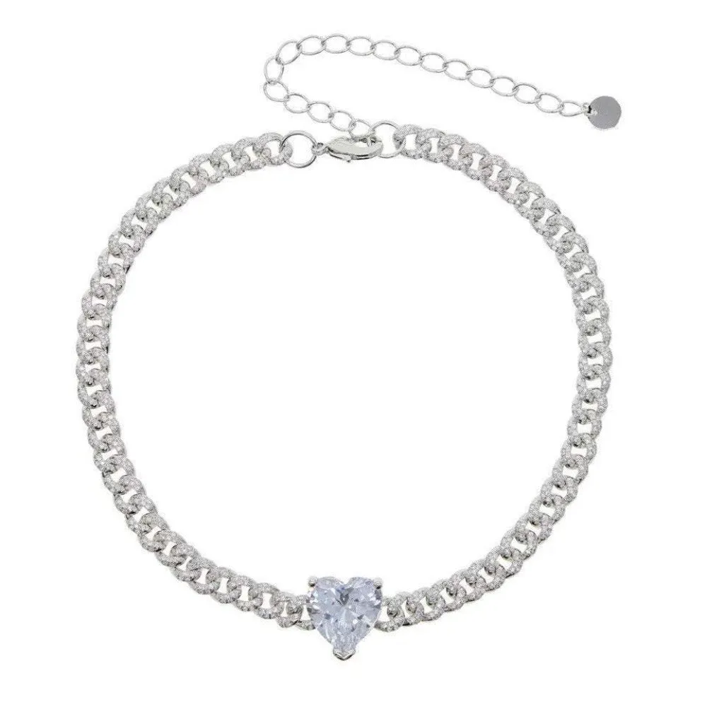 Cuban Heart Choker