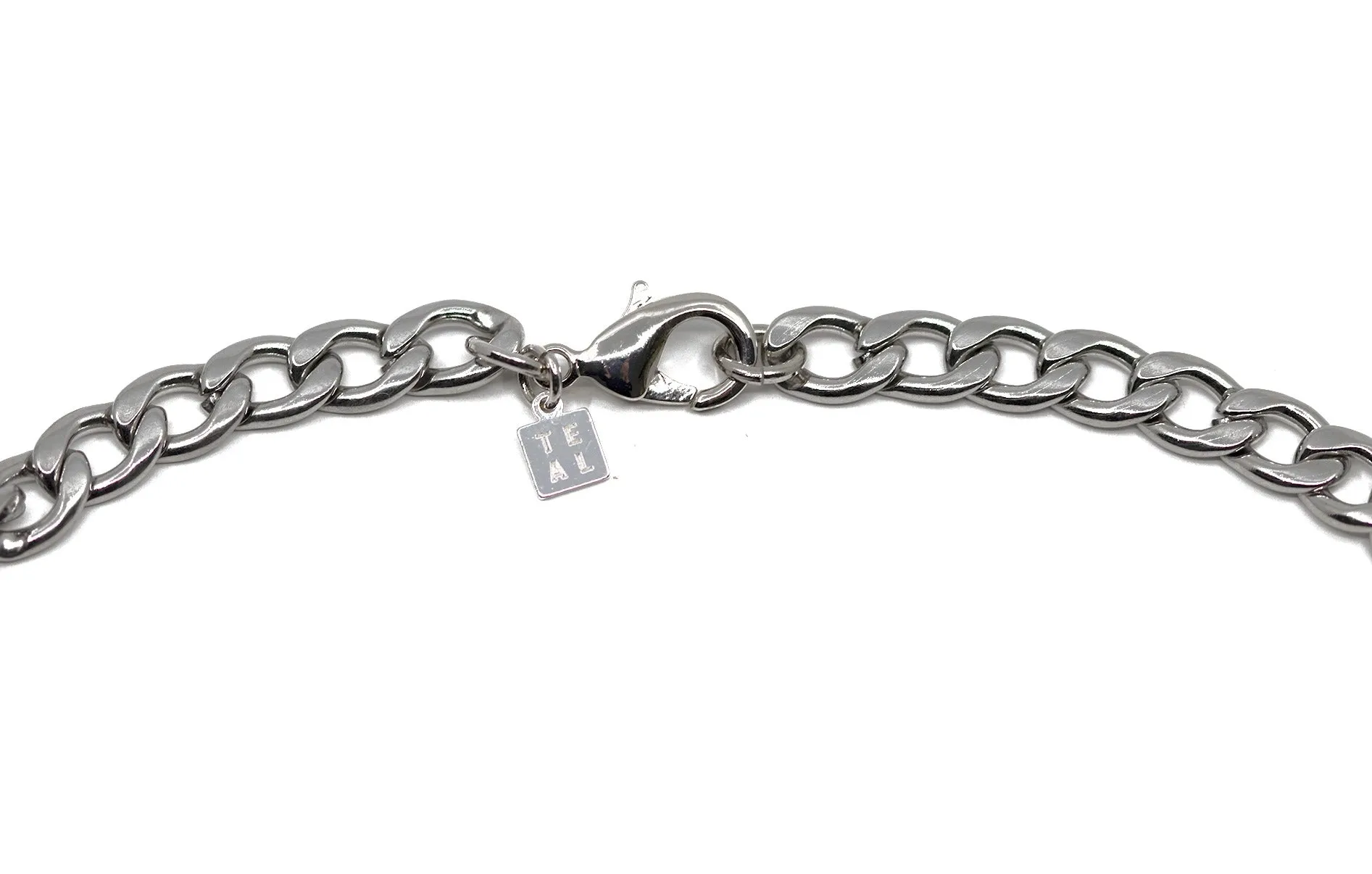 Curb Chain Necklace - SILVER