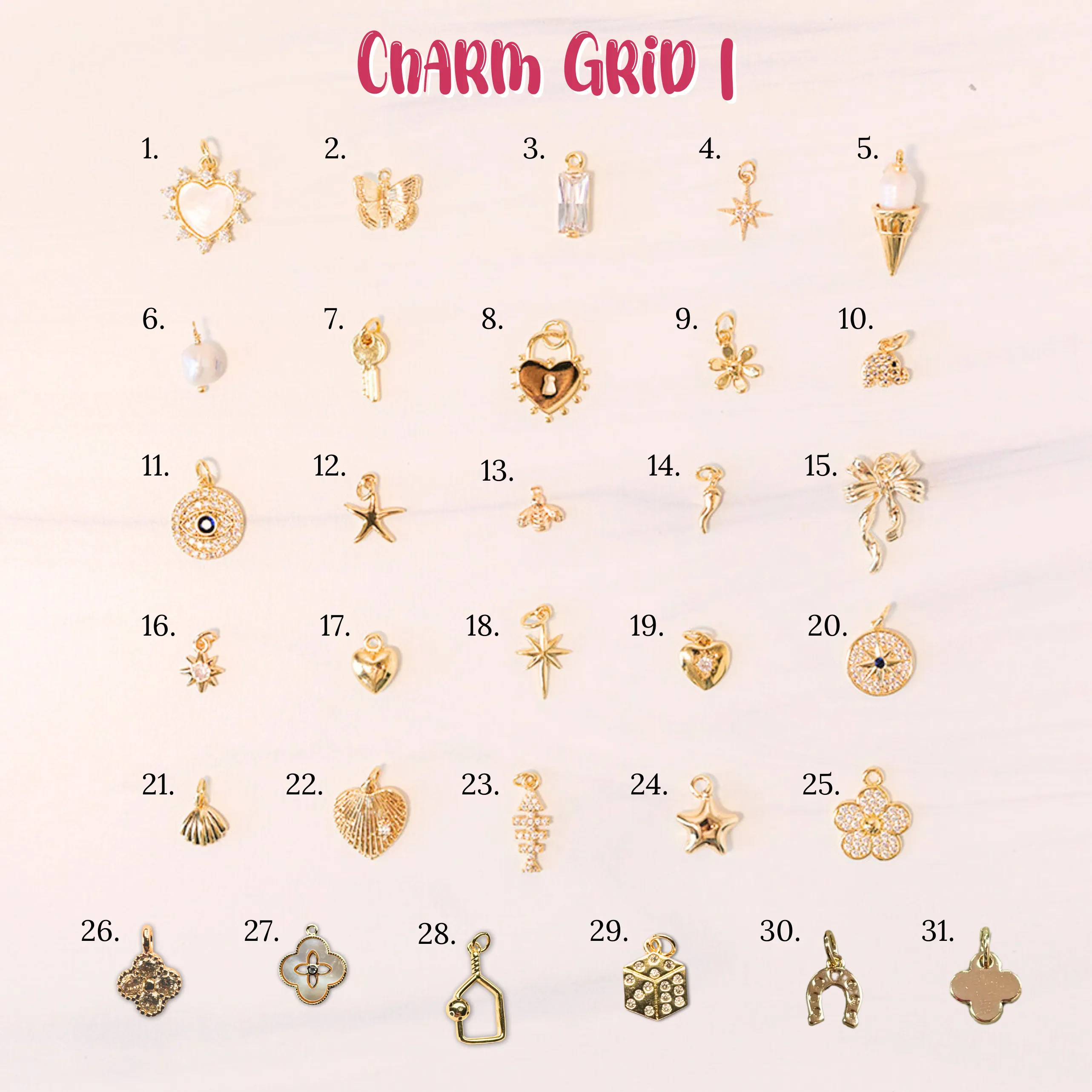 Custom Charm Necklace