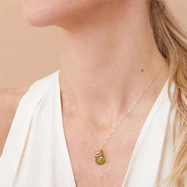 Custom Gemstone Necklace