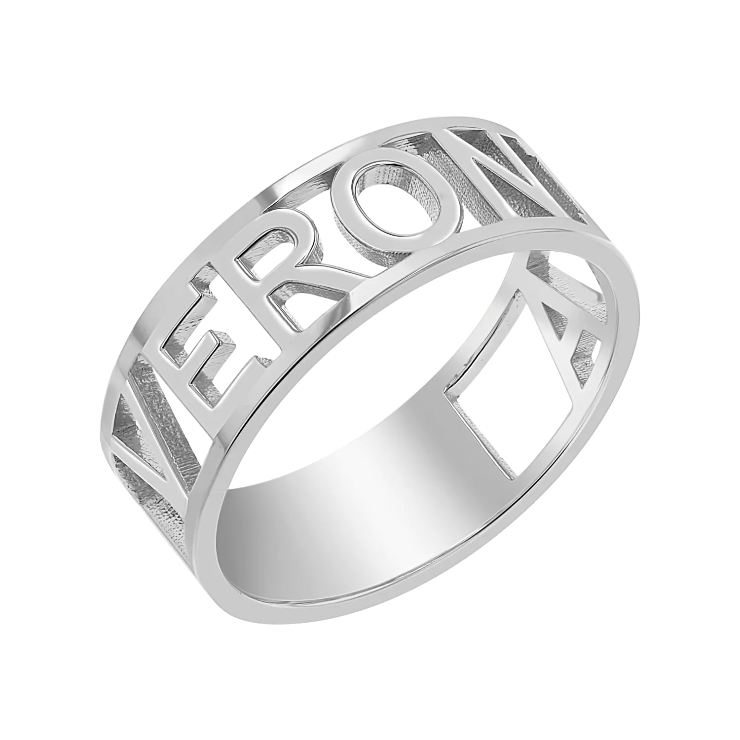 Custom Name Band Ring