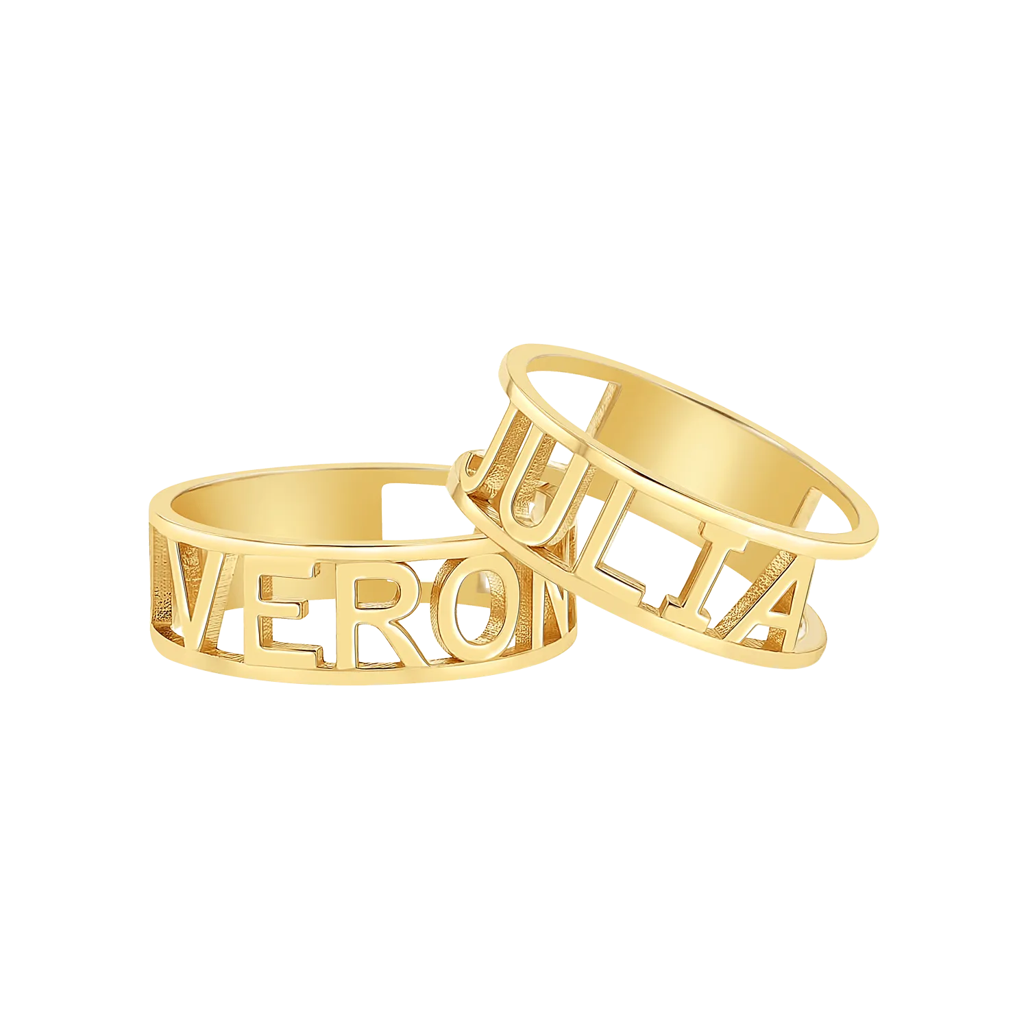 Custom Name Band Ring