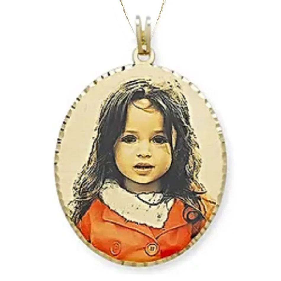 Custom Photo Charm Necklace
